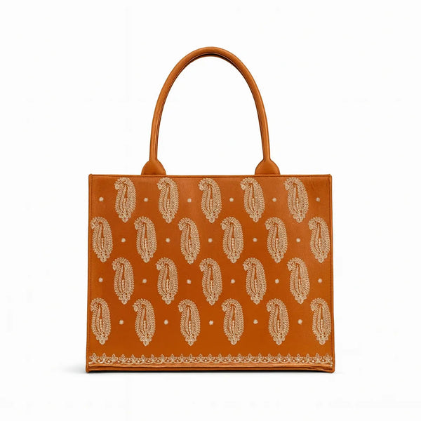 Zellbury Embroidered PU Tote