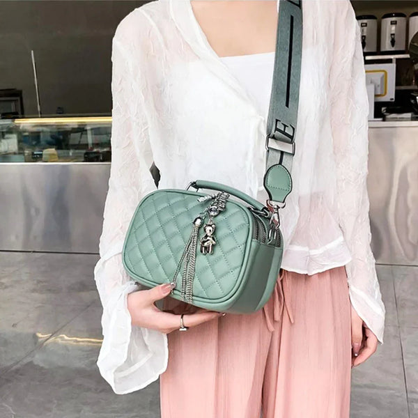 Premium Leather Handbag Crossbody