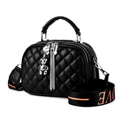 Premium Leather Handbag Crossbody