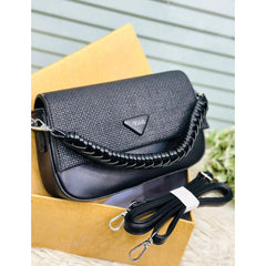 Braided Handle Crossbody