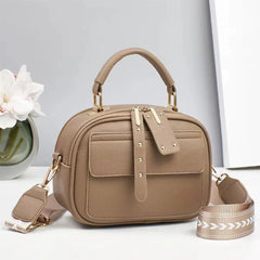 Branded Leather Handbag Set