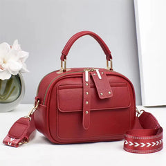 Branded Leather Handbag Set