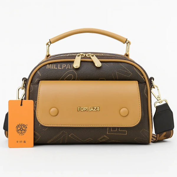 FoxJazz Leather Crossbody Bag
