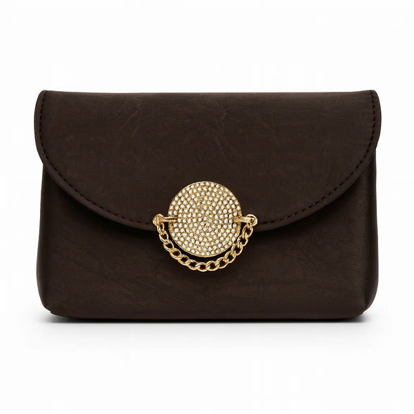 Chic Crossbody Chain Clutch