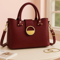 Chic Soft Leather Tote