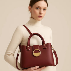 Chic Soft Leather Tote