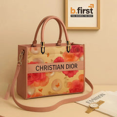 Dior Printed Shoulder Bag