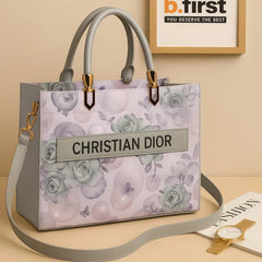 Dior Printed Shoulder Bag
