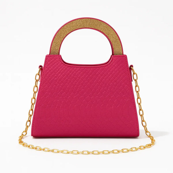 Elegant Fancy PU Leather Clutch