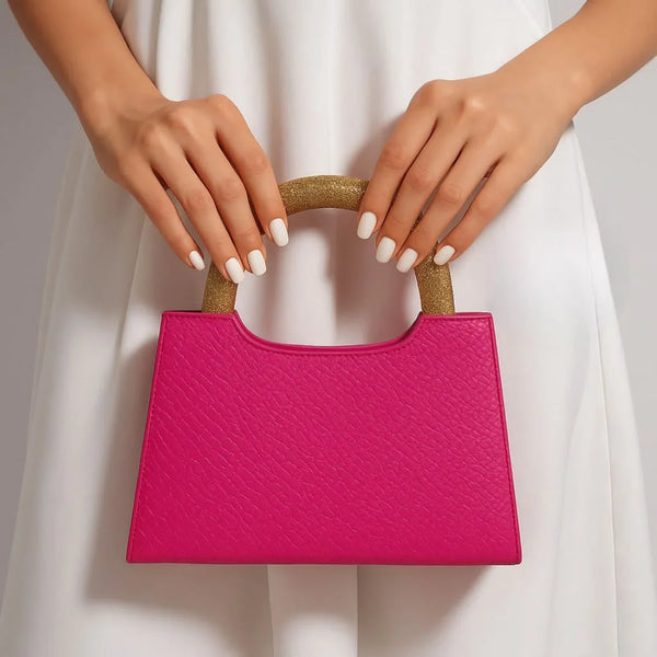 Elegant Fancy PU Leather Clutch
