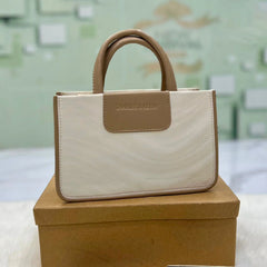 Elegant Metal Zip Shoulder Bag