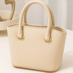 Elegant PU Leather Mini Tote