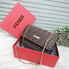 Fendi Inspired Crossbody Bag