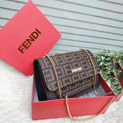 Fendi Inspired Crossbody Bag