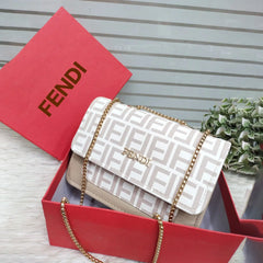 Fendi Inspired Crossbody Bag