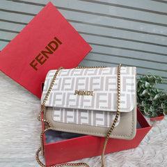 Fendi Inspired Crossbody Bag