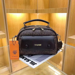 FoxJazz Leather Crossbody Bag