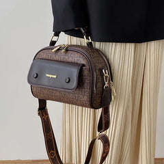 FoxJazz Leather Crossbody Bag