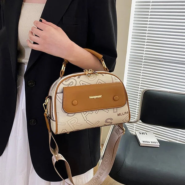 FoxJazz Leather Crossbody Bag