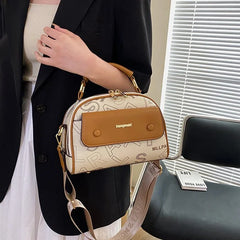 FoxJazz Leather Crossbody Bag