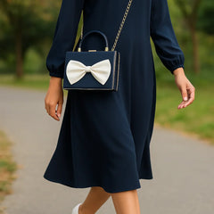 Front Bow Crossbody Bag