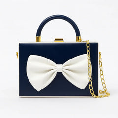 Front Bow Crossbody Bag