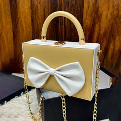 Front Bow Crossbody Bag