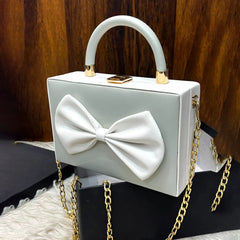 Front Bow Crossbody Bag