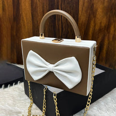 Front Bow Crossbody Bag