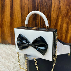 Front Bow Crossbody Bag