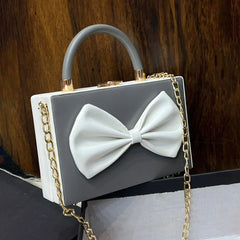 Front Bow Crossbody Bag