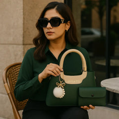 2-Piece Synthetic Leather Set