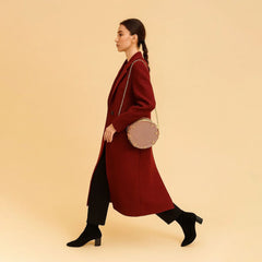 Fancy Metal Crossbody Purse