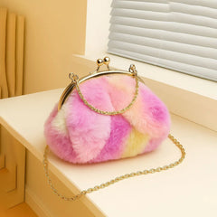 Fluffy Fur Crossbody Bag