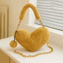 Fluffy Fur Crossbody Bag
