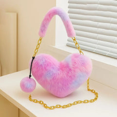 Fluffy Fur Crossbody Bag
