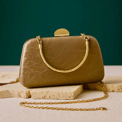 Metal Luxe Clutch