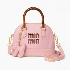 Min Min Wooden Handle Bag