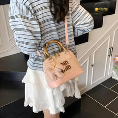Min Min Wooden Handle Bag