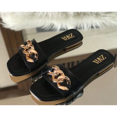 Premium Chain Slippers