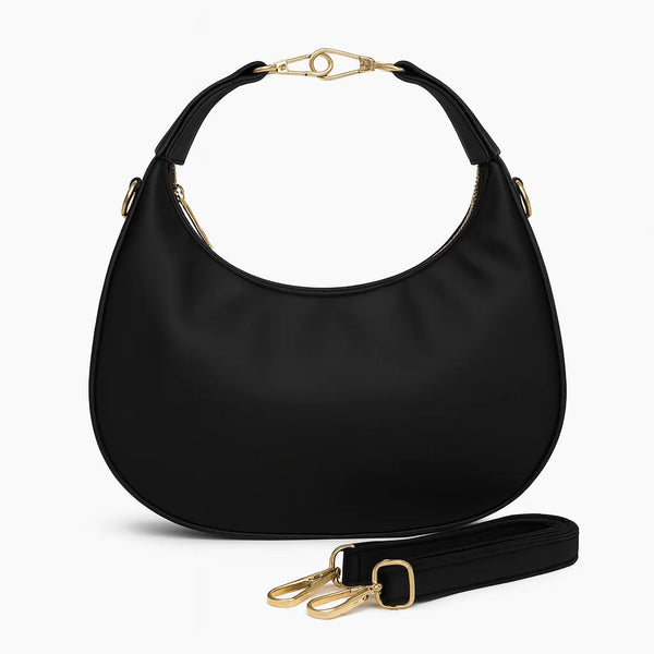 Stylish Zip Shoulder Handbag
