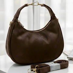 Stylish Zip Shoulder Handbag