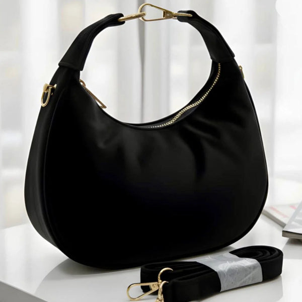 Stylish Zip Shoulder Handbag