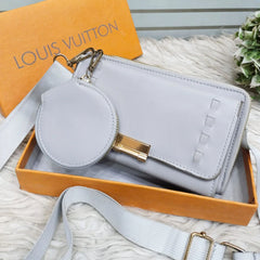 Trendy Dual Zipper Wallets