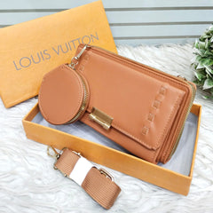 Trendy Dual Zipper Wallets